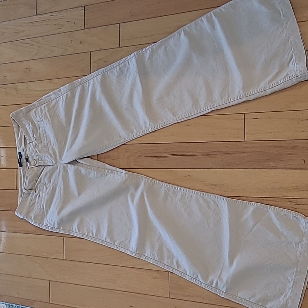 Express linen khakis size 2
